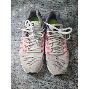 Nike Air Zoom Pegasus 33 Gray Running Shoes 831356-006 Sneakers Women's Size 8